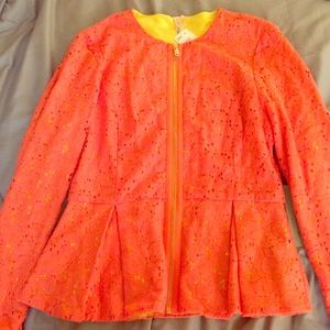 Casual peplum jacket