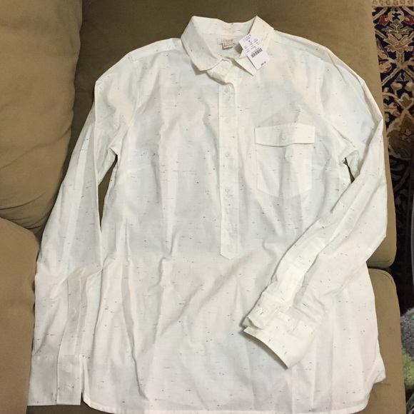 Jcrew shirt size small. Speckle pattern NWT
