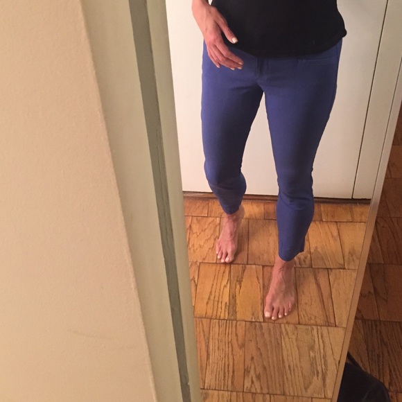 Exact stretch royal blue work pants/leggings