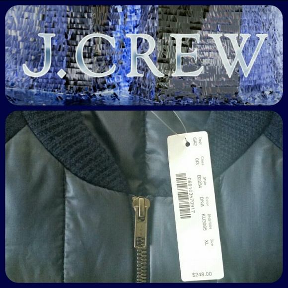 🆕Boiled Wool Puffer Bomber Jacket - Picture 4 of 4