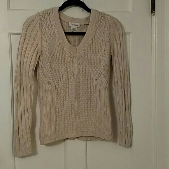 Calvin Klein cable knit sweater