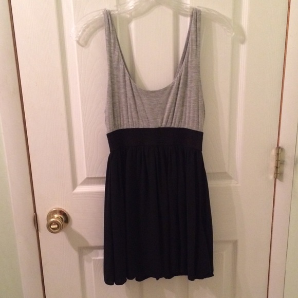 Black and gray forever 21 dress
