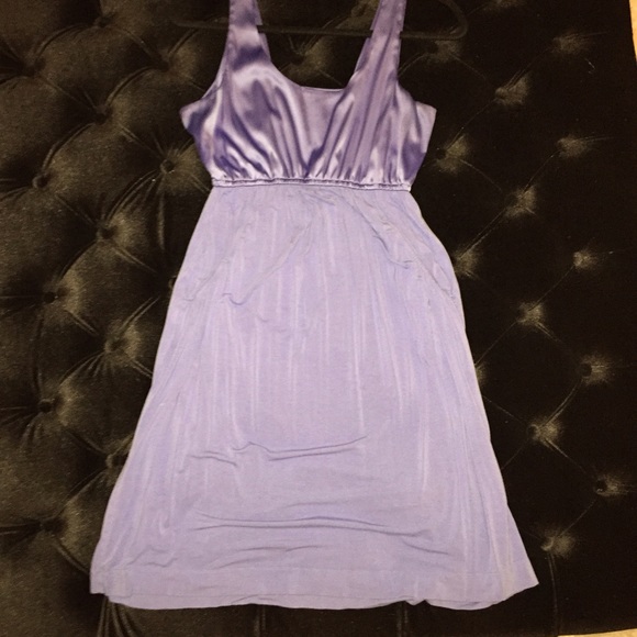 Flowy periwinkle dress