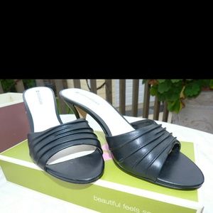 Naturalizer open toe heels