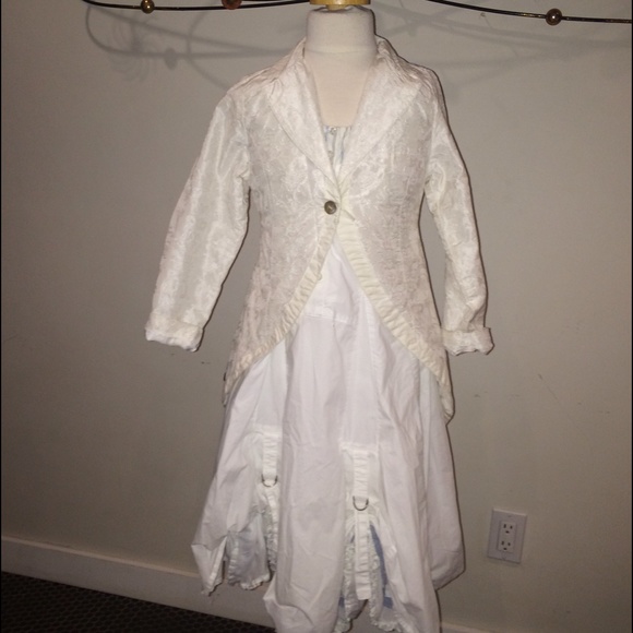 Size 8 JOTTUM girls tuxedo with tails