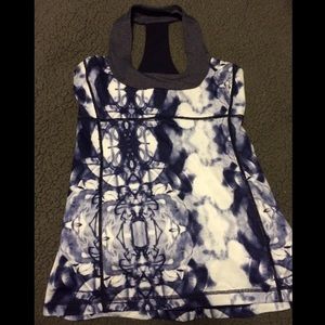 Lululemon blue tank top
