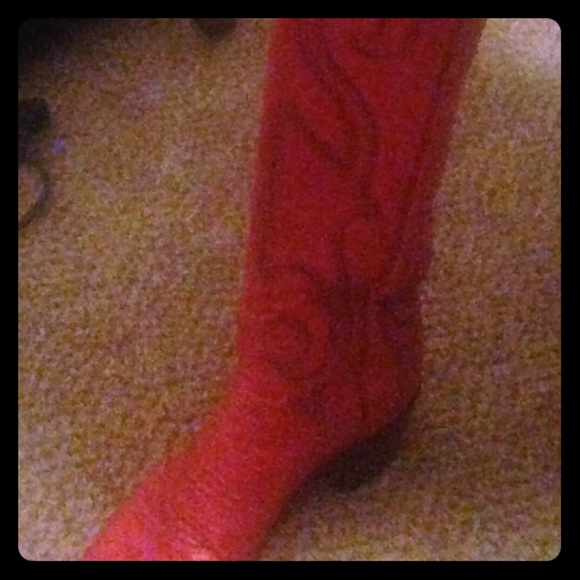 Red boots