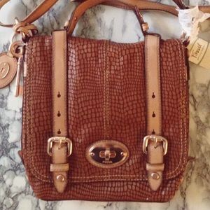 Fossil crossover purse