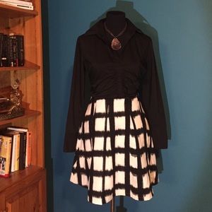 Liz Caliborne patterned full skirt