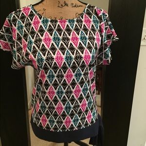 Cute staple piece to wear w/suit Ann Taylor Blouse