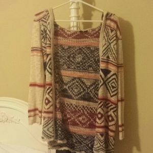 A cardigan from tilly's