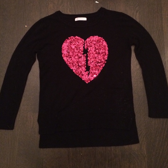 broken heart sweater