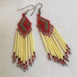 porcupine quill earrings