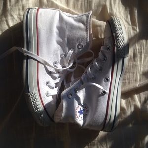 White high top converse
