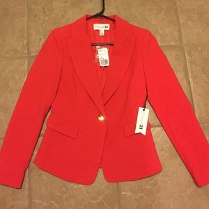 Red Forever 21 Blazer