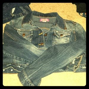 Cropped Jean Jacket
