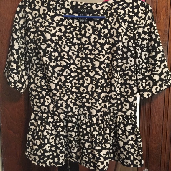 Forever 21 peplum shirt