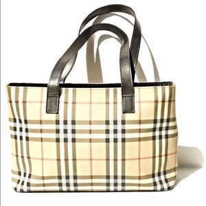 Burberry novacheck shoulder bag/tote