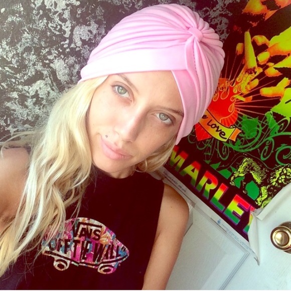 Pink turban!