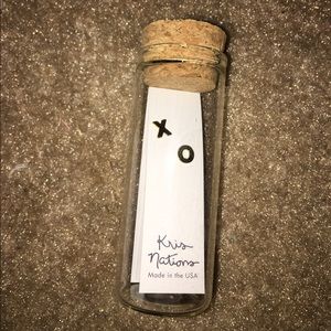 Kris Nations "XO" earrings, NWOT