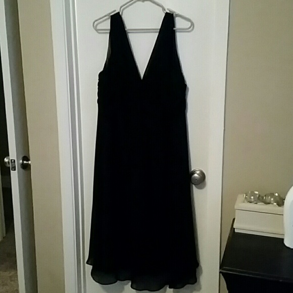 Dress Barn Black sheer dress
