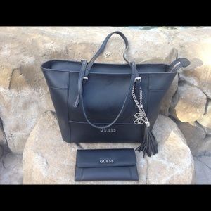 Guess handbag and wallet