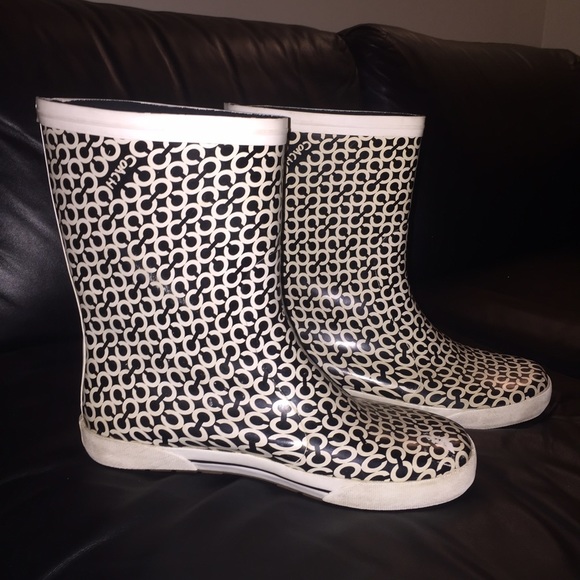 Coach Ursula Rain Boots