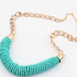 Turquoise Beaded Necklace