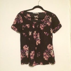 Kimchi Blue Flower Blouse Size S