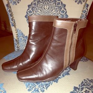 Aerosoles square toe high ankle boots