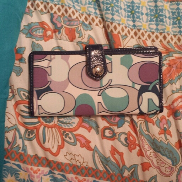Coach card holder/ wallet