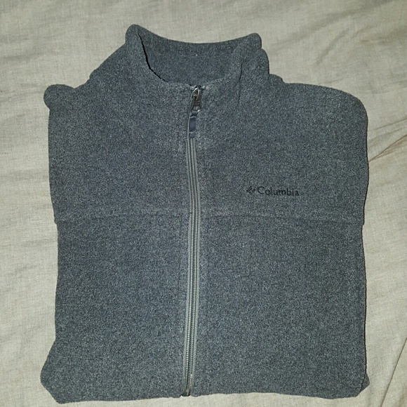 Gray Columbia zip up