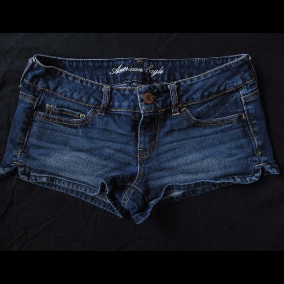 Low rise Jean shorts