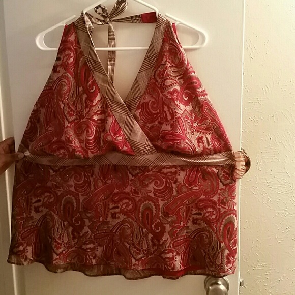 Lane Bryant sleeveless blouse