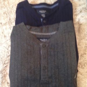 Mens Nautica sleepwear long sleeves excellent cond