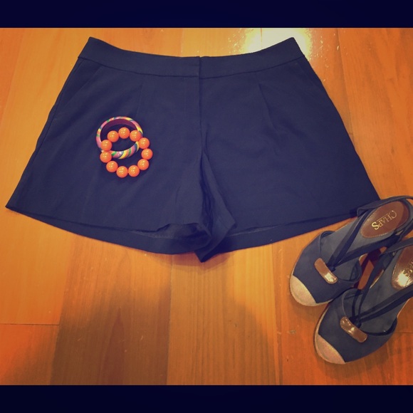 Navy blue Ann Taylor shorts
