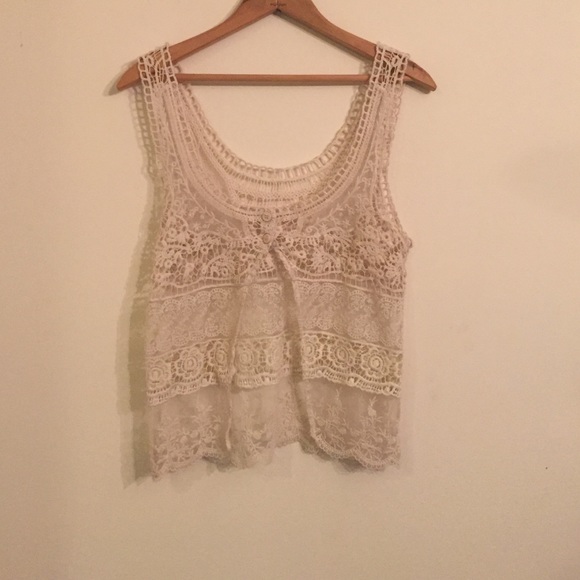 Lace vest