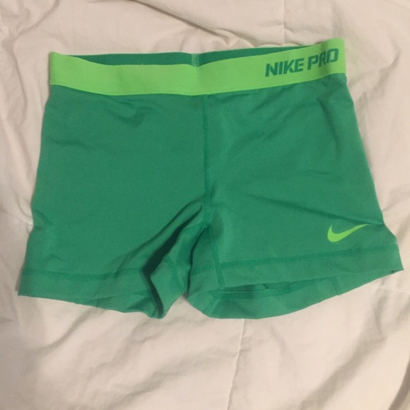 Green Nike pros