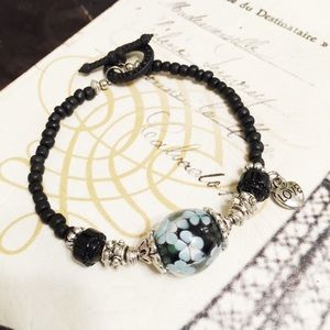 Beaded & Charm Bracelet