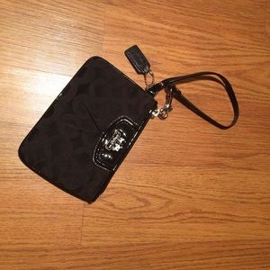 Coach wristlet
