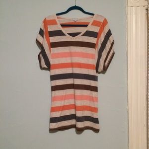 Cotton On Striped T-Shirt Dress Size S