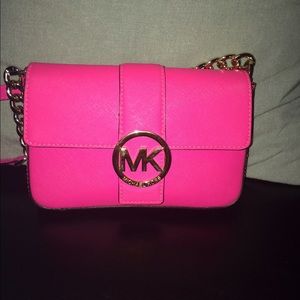 Real Pink Michael Kors crossbody
