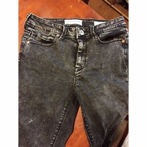 Dark acid wash Pacsun skinny jeans