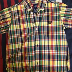 Chaps boys 3T button up shirt