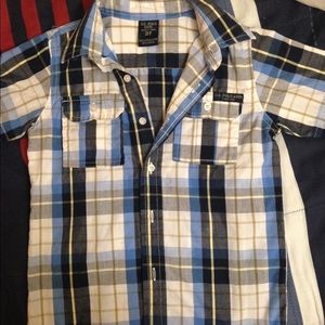 US POLO 3T BOYS BUTTON UP