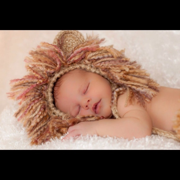 Handmade Lion hat from etsy 12 month-3/4 toddler