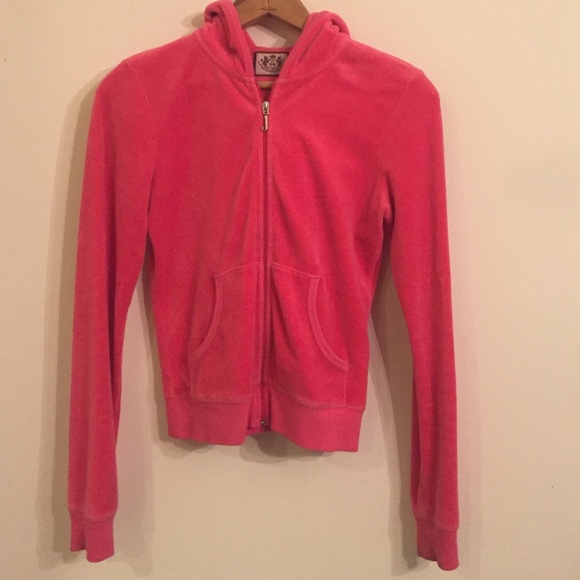 Velour zip up
