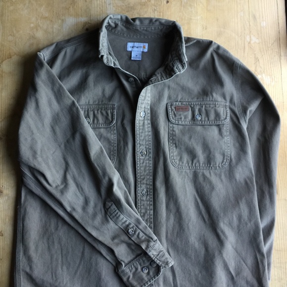 Carhartt Men's Twill Button Down Shirt