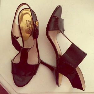 Michael Kors black patent leather: Reduced!!