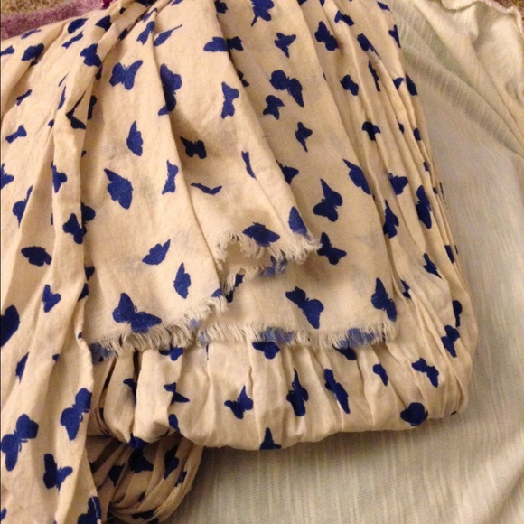Butterfly scarf